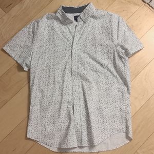 Men's short sleeve button down